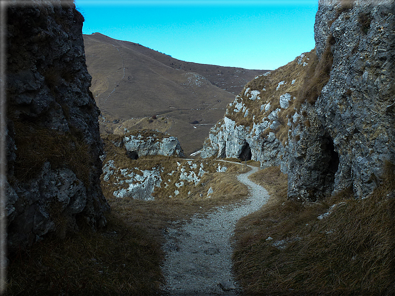 foto Salita dal Monte Tomba a Cima Grappa